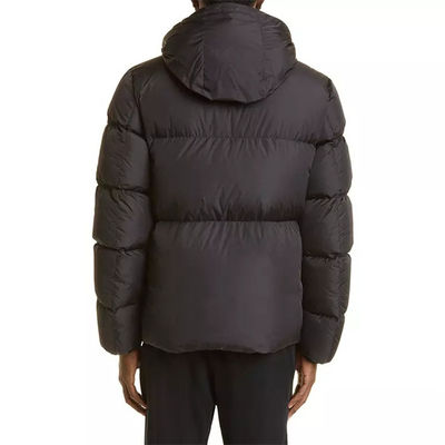 Duck Down Jacket Thick Warm branco de pouco peso abaixo do revestimento encapuçado