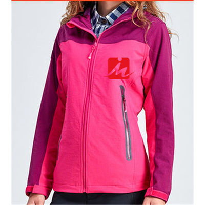 Revestimento Windproof da jaqueta das mulheres impermeáveis do revestimento de pouco peso exterior da jaqueta