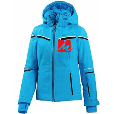Das mulheres impermeáveis dos revestimentos de Softshell do poliuretano do poliéster SKI Outerwear Outdoor Sport