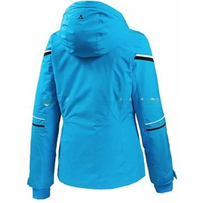 Das mulheres impermeáveis dos revestimentos de Softshell do poliuretano do poliéster SKI Outerwear Outdoor Sport