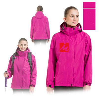 Revestimentos impermeáveis coloridos Ski Snow Jacket With Hood da jaqueta