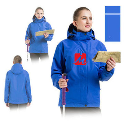 Revestimentos impermeáveis coloridos Ski Snow Jacket With Hood da jaqueta