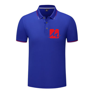 Golfe respirável seco rápido Polo Shirts de Polo Shirts Short Sleeve Casual