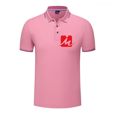 As camisas ocasionais do algodão T dos homens do OEM fizeram malha o golfe respirável Polo Shirts