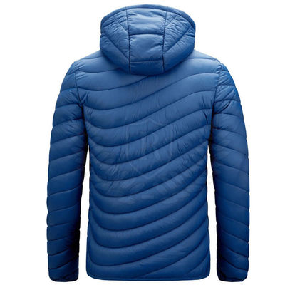 O inverno acolchoado soprador do revestimento dos homens mantém o revestimento morno de acampamento da bolha