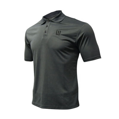 Polo Shirts respirável grosso 240 G/M bordou o piquês 100% de rayon Polo Shirt Soft