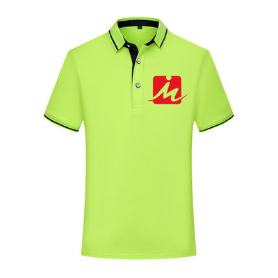 Golfe Polo Shirts For Men Casual respirável Polo Shirt seco rápido
