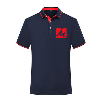 Golfe Polo Shirts For Men Casual respirável Polo Shirt seco rápido