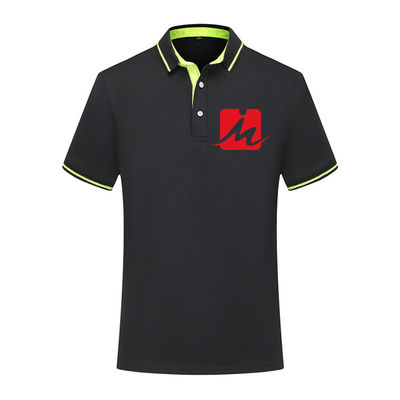 Golfe Polo Shirts For Men Casual respirável Polo Shirt seco rápido