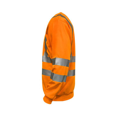 Agente de segurança longo personalizado Uniform Shirts da luva dos vestuários altos da visibilidade