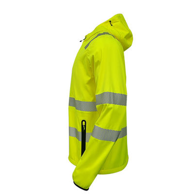 Workwear alto impermeável de Vis Uniform Reflective Work Jacket dos vestuários da visibilidade olá!