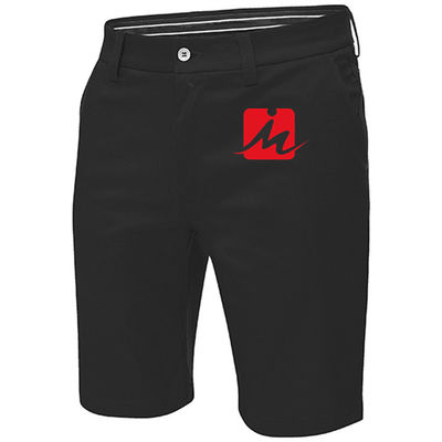 Do Spandex ocasional do poliéster do short do golfe do estiramento dos homens short respirável seco rápido do golfe