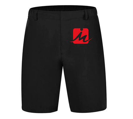 Short ocasional contínuo do golfe do Spandex do poliéster de Wicking da umidade seca rápida do short do golfe do estiramento
