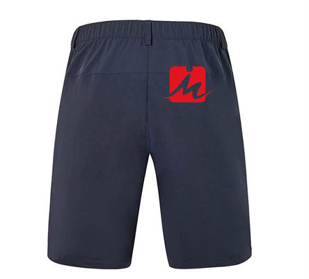 Short ocasional contínuo do golfe do Spandex do poliéster de Wicking da umidade seca rápida do short do golfe do estiramento