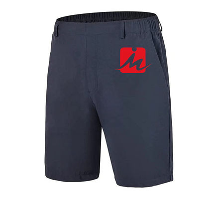 Short ocasional contínuo do golfe do Spandex do poliéster de Wicking da umidade seca rápida do short do golfe do estiramento