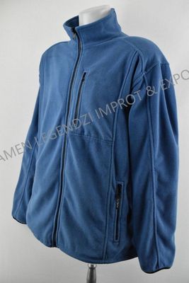Zíper ocasional exterior do bolso do revestimento dos homens Windproof revestimento morno do velo do multi