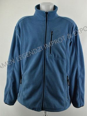 Zíper ocasional exterior do bolso do revestimento dos homens Windproof revestimento morno do velo do multi