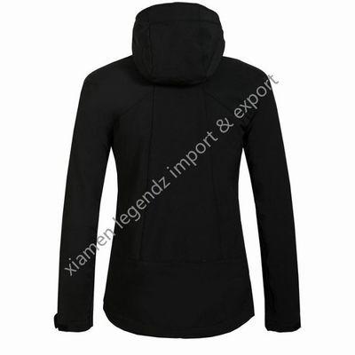 Vestuário respirável exterior das mulheres do inverno dos revestimentos impermeáveis funcionais de Softshell