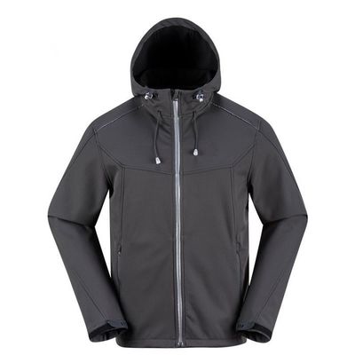 Dos homens impermeáveis respiráveis do inverno dos revestimentos de Softshell do esporte o revestimento funcional exterior