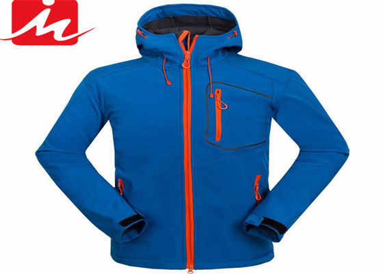 Dos revestimentos impermeáveis de Softshell do impermeabilizante dos homens exteriores do inverno revestimento do Spandex do poliéster