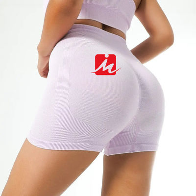 Sutiã esportivo feminino 5 peças e leggings sem costura com nervuras conjuntos de fitness roupas esportivas